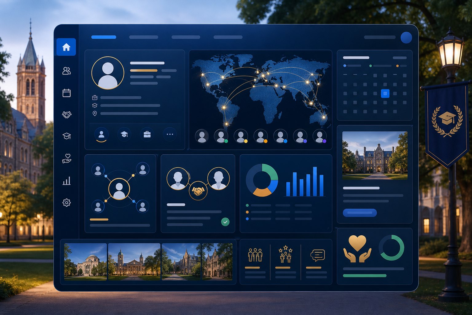 Alumni management software